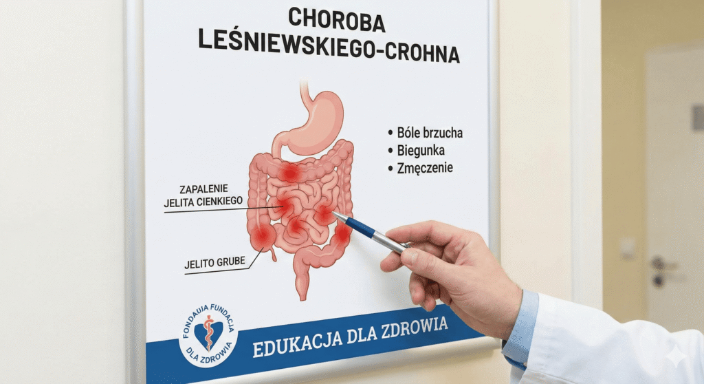 choroba leśniowskiego crohna objawy