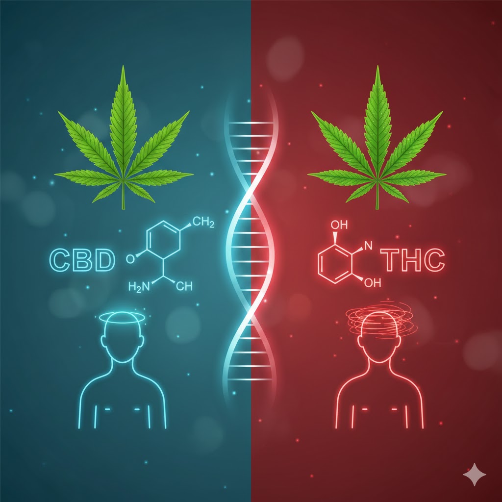 Jaka jest różnica między CBD a THC? Poznaj właściwości CBD i THC