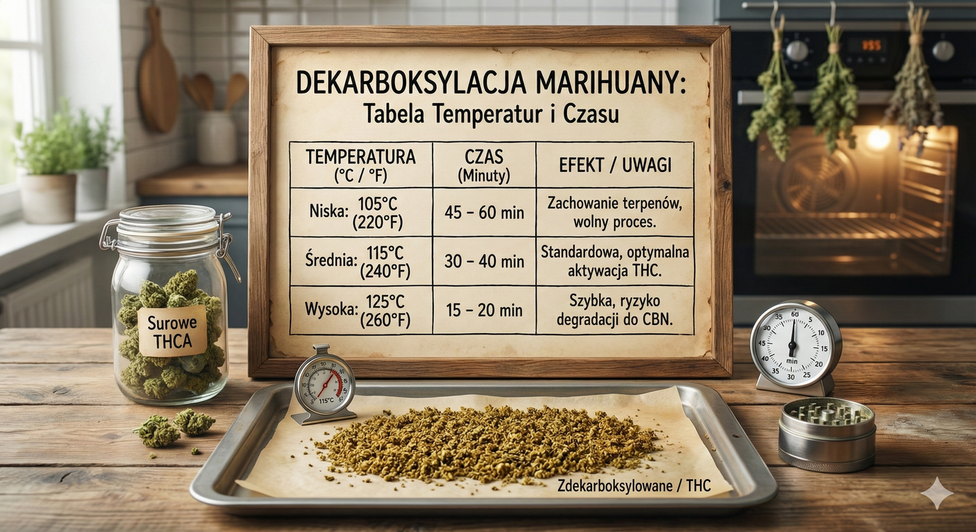 Dekarboksylacja Marihuany