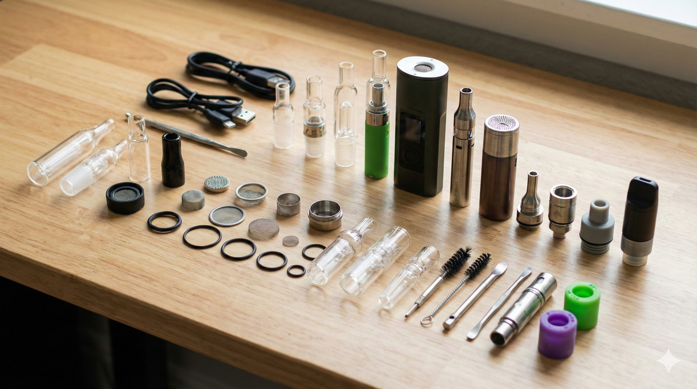 Waporyzator oraz zestaw części zamiennych