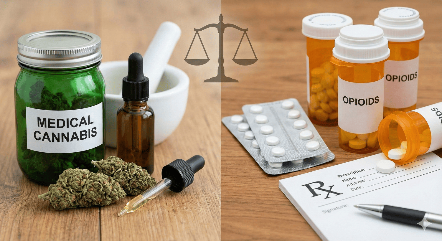 marihuana medyczna a opioidy