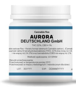 Cannabis Flos THC 22% CBD 1% (Aurora)