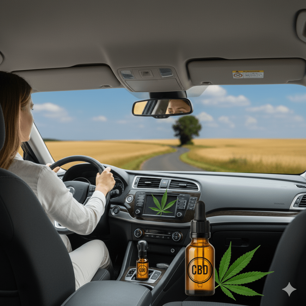 Czy po CBD można prowadzić samoch&oacute;d Bezpieczność CBD na drodze