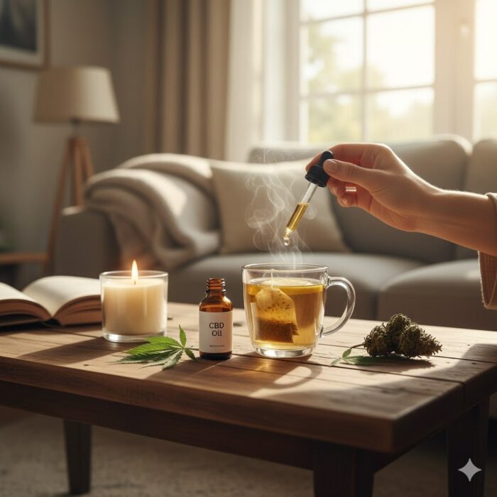 stosowanie olejku CBD