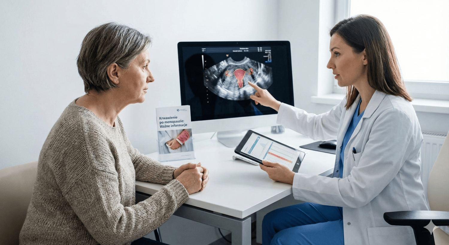 Konsultacja ginekologiczna kobiety po menopauzie &ndash; diagnostyka objaw&oacute;w raka trzonu macicy