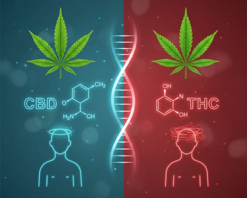jaka jest różnica między cbd a thc