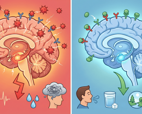 lęk po THC i uspokajające działanie CBD na mózg