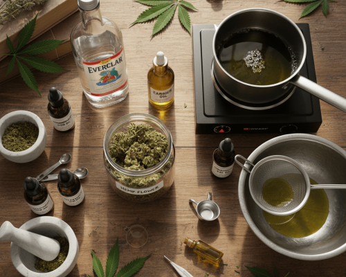 jak zrobić olej cbd w domu