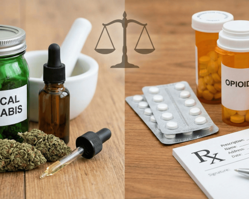 marihuana medyczna a opioidy