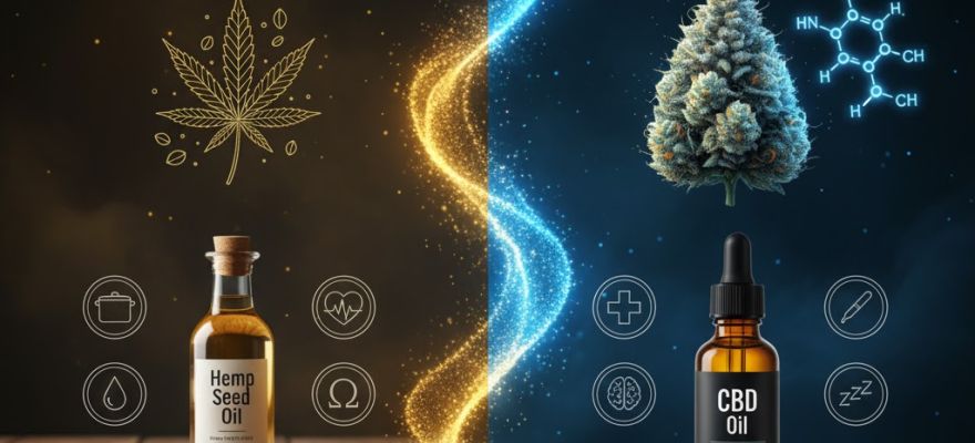 Olej konopny a olejek CBD: R&oacute;żnice i korzyści CBD