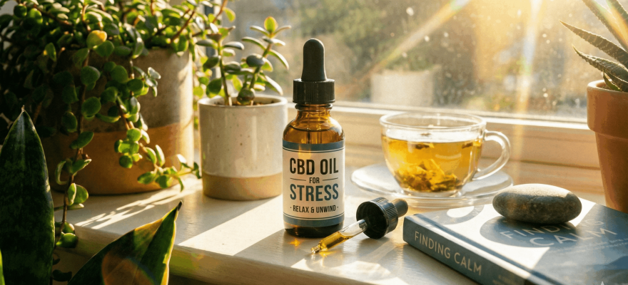 Olejek CBD na stres, uspokojenie i nerwicę lękową